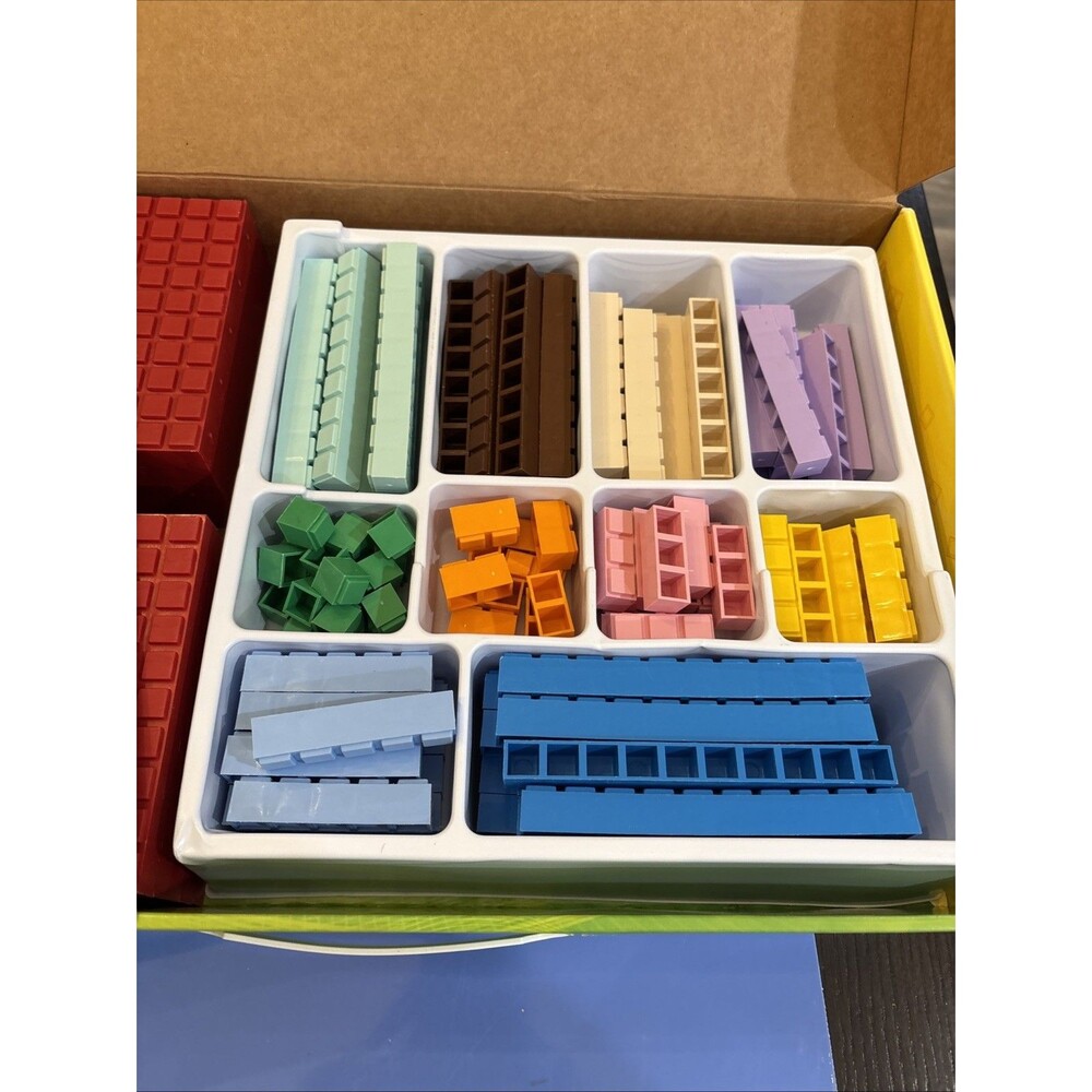 Math-U-See Manipulatives Integer Block Kit Complete Set 133 Blocks Math Learn - Picture 4 of 14